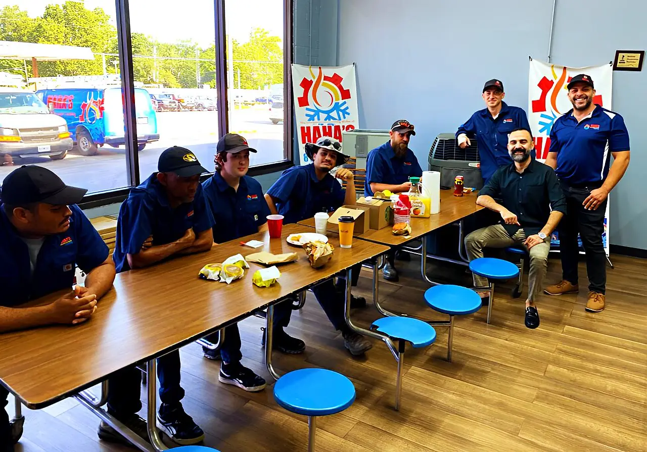 The Haha’s Heating and Cooling team in Kansas City